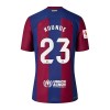 Maillot de Supporter FC Barcelone Kounde 23 Domicile 2023-24 Pour Enfant